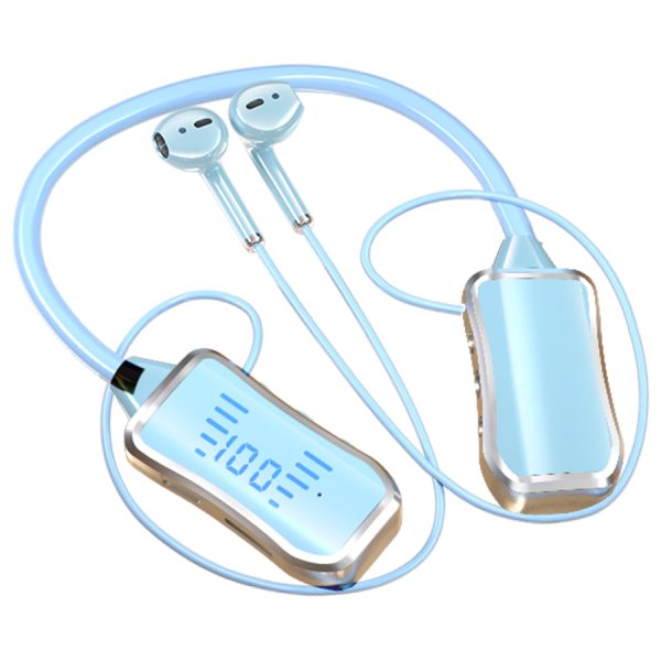 Neckband Bluetooth Earbuds - Live Streaming & Karaoke Monitor with Bass Boost, Game Sound Localization, 360° ACS Panoramic Sound, Digital Battery Display, Expandable Memory Card, Secure Fit for Sports - Image 8