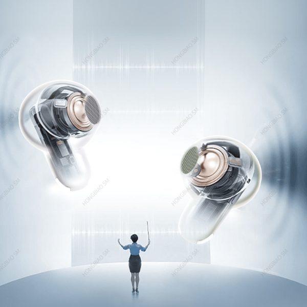 In-Ear Mini Bluetooth Headphones - Hi-Res High-Resolution Sound Quality, 360° Immersive Surround Sound, Bluetooth 5.5, Lightweight Design, Long Battery Life, Dual Use for Gaming and Music - Image 6