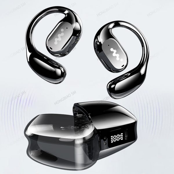 New Bluetooth 5.4 Ear-Clip Open-Ear Headphones: Sound Card-Level Audio Quality, Directional Sound Transmission, Comfortable Non-In-Ear Design - Image 3