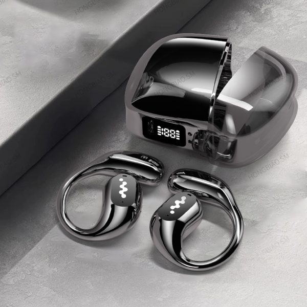 New Bluetooth 5.4 Ear-Clip Open-Ear Headphones: Sound Card-Level Audio Quality, Directional Sound Transmission, Comfortable Non-In-Ear Design - Image 4
