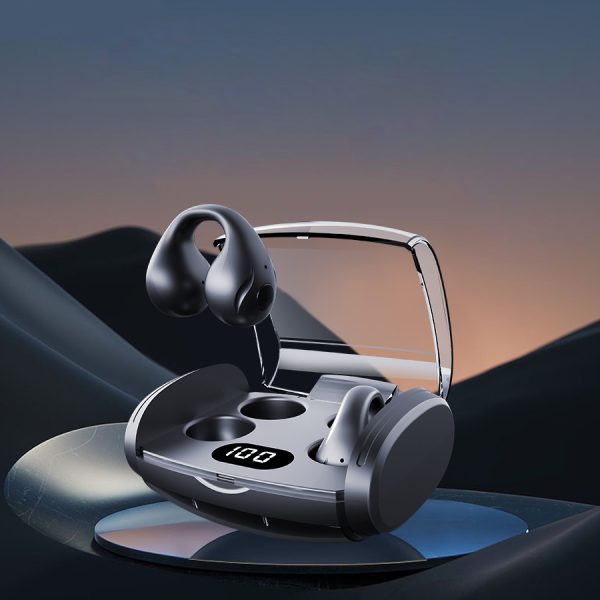Clip-On Bluetooth Earphones 5.3 - Cinema-Grade HIFI Sound, Smart Noise Cancellation, Long Battery Life, IP54 Waterproof, Apple/Android Compatible, Low Latency Gaming, Pain-Free Comfort Fit, Secure for Sports - Image 10