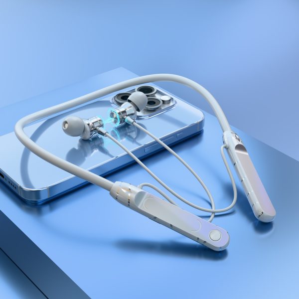 Neckband Bluetooth Earphones with 5.4 Core, ENC Noise Cancellation, 360° ACS Surround, HiFi Audio, Long Battery Life - Image 3