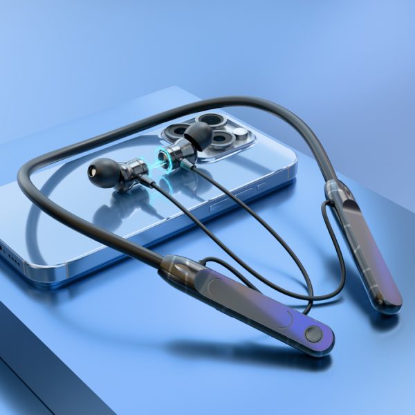 Neckband Bluetooth Earphones with 5.4 Core, ENC Noise Cancellation, 360° ACS Surround, HiFi Audio, Long Battery Life - Image 4