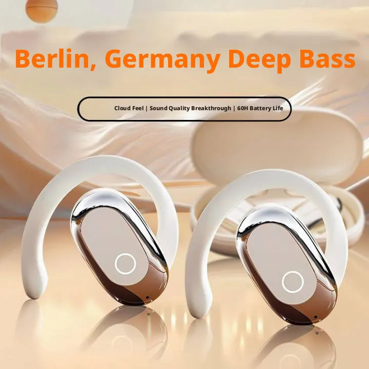 735y Open-Ear Bluetooth Headphones: 6g Ultra-Light Comfort, 999H Playback, HiFi Sound, ENC Cancelling & IP54 Waterproof - Image 5