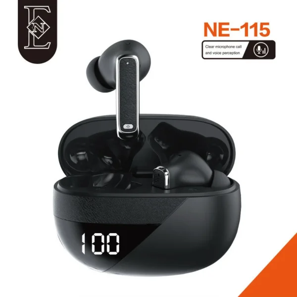 NE115 In-Ear Bluetooth Headphones, Bluetooth 5.4 Noise Canceling Wireless Charging Cross-Border Supply, OEM/ODM Supported