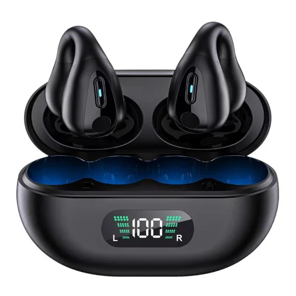 Cross-border Supply Ear-hook Bluetooth Headphones X22, Zhongke Lanxun 5.4 Chip, Noise Reduction & Battery Display, OEM Customization Supported